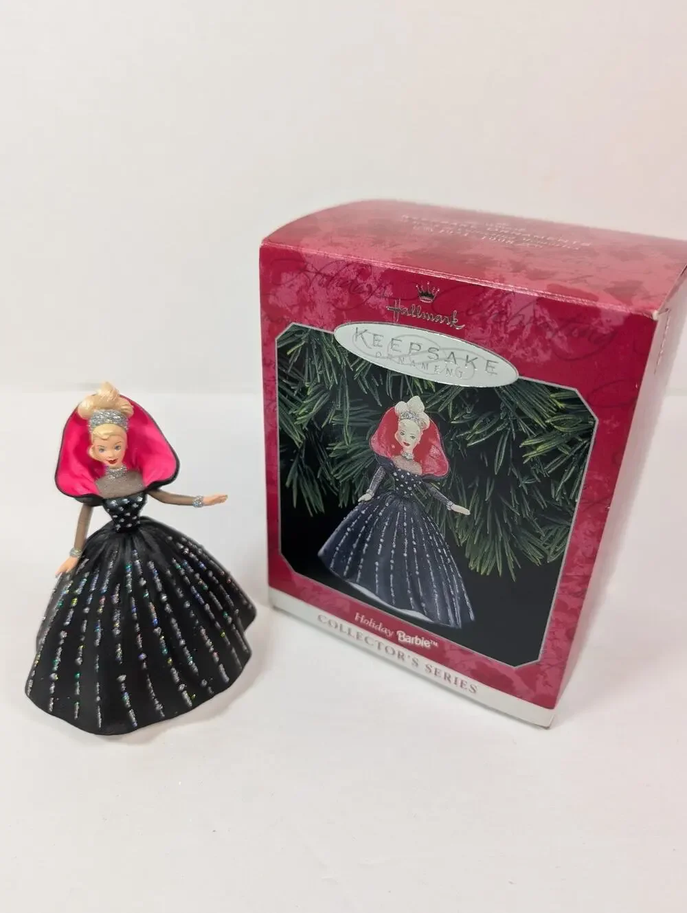Hallmark Keepsake 1998 Holiday Barbie Ornament Collector's Series MIB